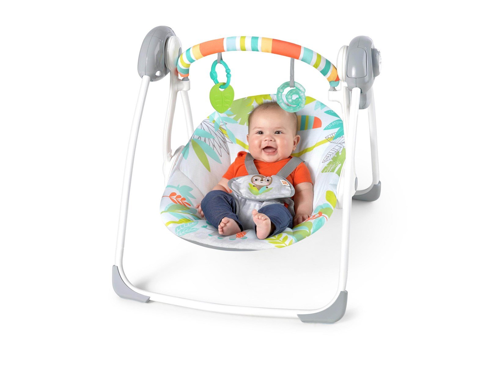 Bright Starts Rainforest Vibes™ Portable Swing Bright Starts Rainforest Vibes™ Portable Swing